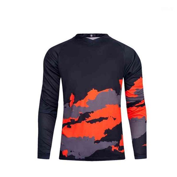 Vêtements T-shirts T-shirts pour hommes 2022 descente VTT maillot Mx moto tout-terrain Bmx course Dh T-shirt manches longues vtt