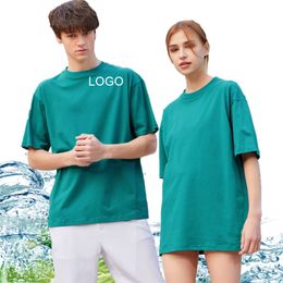 Kleding Tops T-shirt Heren Bottom Summer Roupas Big Size 3XL 4XL Tee Top Logo Custom Shirts Korte Mouw DIY T-shirt