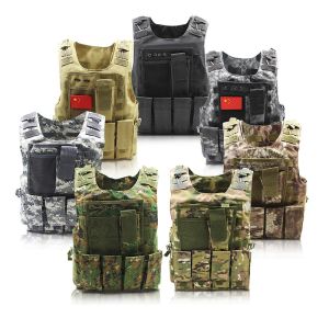 Vêtements 51783 Military Tactical Gear MOLLE VILET MULTICAM Airsoft Plate Carrier Kryptek Fast à porter Ciras Combat Vest Colete Tatico