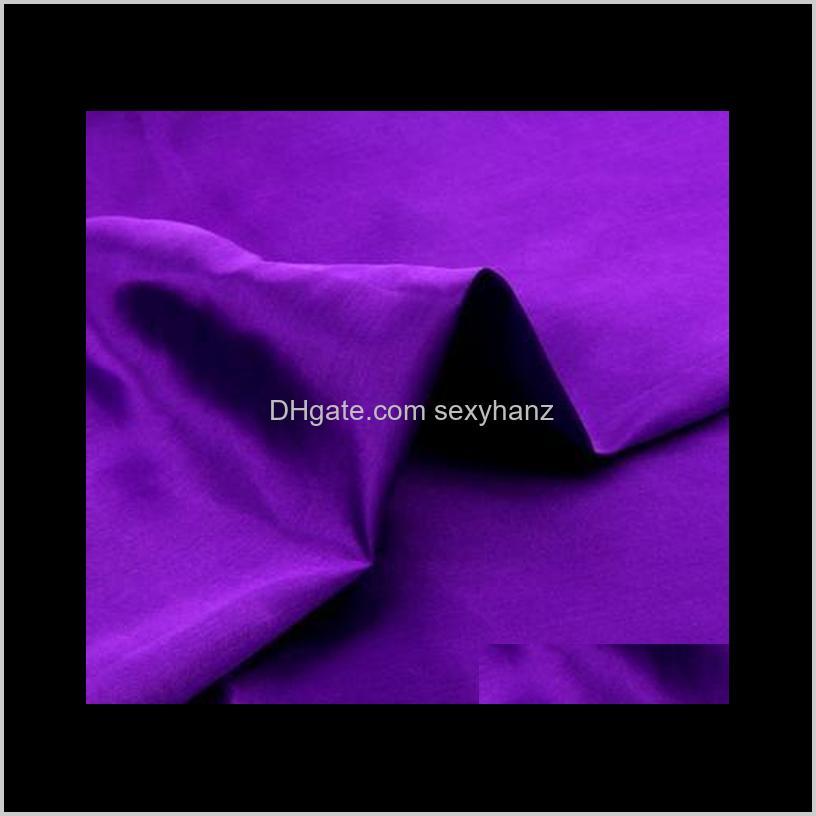 Klädkläder Drop Delivery 2021 Solid Color Imitated Cloth Meter Polyester Silk Fabric For Party Dress 15050cm Faux Satin Meter1 Xnqoy