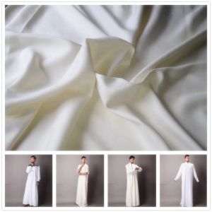 Vêtements Boski Silk Fabric 24momme 90 cm Largeur 100% Mulberry Silk Luxury Musulman Arabe Boski Robes Soie Matériau