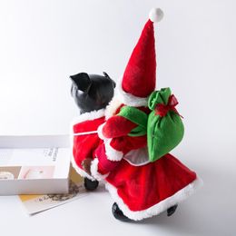 Vêtements Christmas Costume de chien petit et moyennes pour animaux de compagnie Clothes Puppy Cat M manteur de chat