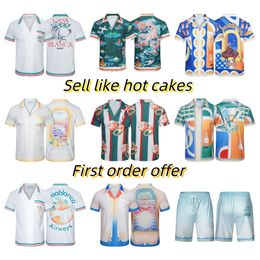 diseñador de ropa pantalones para hombre casa blanca casablanc camisa t camisas casablanca camisetas camisa para hombre las mujeres t camisa diseñador casablanc manga corta co