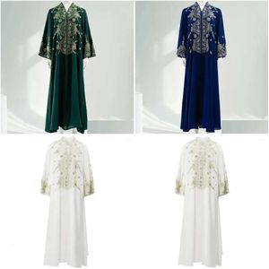 Vêtements ethnique Ramadan Eid Abaya Dubaï Turquie musulman Hijab Longue robe islamique Robes africaines pour femmes