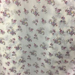 Tela de ropa 2024 Tissus estampado de flores Georgette gasa S vestido de tela Material suplementario para telas de vacaciones
