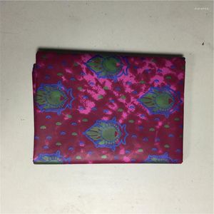 Tela de ropa nigeriana venta fucsia Bazin Riche brocado encaje África fiesta prenda africana dorada 30