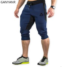 Kleding GANYANR Hardloopshorts Heren Gym Sport Basketbal Atletische leggings Voetbal Tennis Crossfit Volleybal Fitness Boxer Marathon