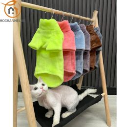 Ropa ropa de gato sin pelo Sphinx Gato Devon Mink Mink Bottero espesada cálida cómoda ropa de ropa de moda para gatos