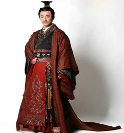 Vêtements HanFu Qualité haut de gamme Ancienne Chine Prince Empereur Costume Tenue Nouveau TV Play Film Vêtements Hanfu Brodé Dragon' Party Cospl