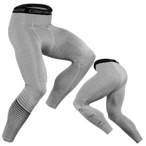 Vêtements Collants de course à compression pour hommes Vêtements de sport Leggings de jogging d'entraînement Pantalons de yoga pour hommes Pantalons de basket-ball d'entraînement de fitness