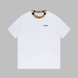 Ropa Camisetas para hombres 2024 Verano de alta calidad Nueva camiseta de moda Cuello redondo clásico Manga corta Cómoda Transpirable Casual Camiseta holgada para hombres y mujeres