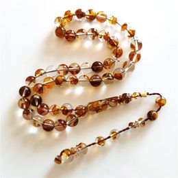 Vêtements Muslim Tasbih Perle Perles Gifts 10 mm 33 / 45pcs Round Subha Islam Perles de prière Tesbih Misbaha