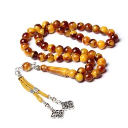 Vêtements musulmans Tasbih Rosaire Rosaire Tarbons Islamic Prayer Beads 33 51pcs TespiH Accessoires pour hommes arabes Ramadan Gift Misbaha