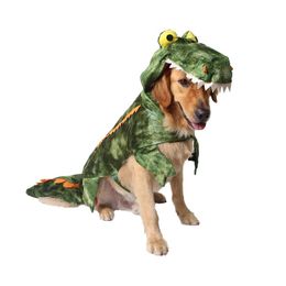 Vêtements New Pet Dog Crocodile Cosplay Costume Halloween Costume chaud Winter Dog Cat Cates Cat Vestes