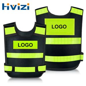 Vêtements NOUVEAU TACTIQUE JAUNE PATROL DE SÉCURITÉ DE SÉCURITÉ VIZ HI VIZ INDUSTRICE PORTE PERSONNEL