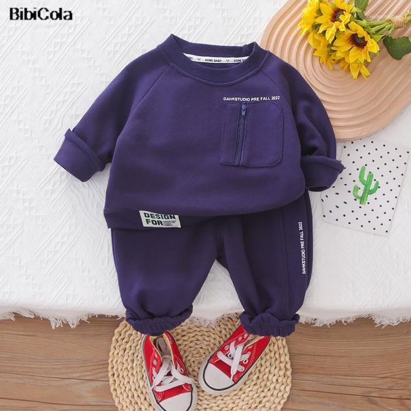 Conjuntos de ropa 2023, ropa de bebé, suéter de primavera y otoño, trajes para niños de 1 a 5 años, ocio al aire libre, deportes informales