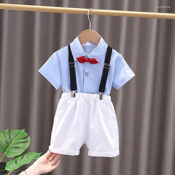 Ensembles de vêtements 2023 Boy For Girl's Summer 2 PCS Set T-shirt Dress