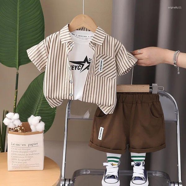 Ensembles de vêtements 2024 Toddler Tenues d'été pour les vêtements de bébé 1 à 2 ans