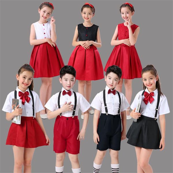 Ensembles de vêtements 7style uniforme scolaire japonais pour filles jupe étudiante JK Japon collège classe chorale performance sur scène 100-160cmvêtements