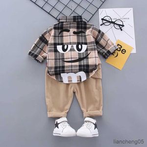 Kledingsets Herfst Lente Baby Boy Mode Formele Kleding Set Kid Suits Set Shirt Broek 2pac/set Kinderkleding Set Jaar R231107