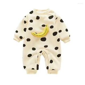 Ensembles de vêtements automne hiver enfants bébé Onesie né barboteuses à manches longues combinaison pour bébé mignon sac de dessin animé pet garçon fille