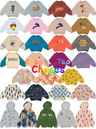 Kledingsets aw origineel label Bobo Tao kiest kinderen BC jongens meisjes sweatshirts hoodies 230322