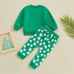 Ensembles de vêtements bébé 2pcs Tenues de la journée irlandaise