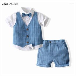 Vêtements ensembles de bébés garçons Suit Formal classique élégant messieurs nés Boy Boy Boy Infantil tenues pour enfants Sport