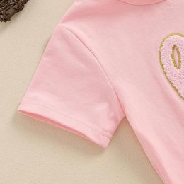 Ensembles de vêtements Baby Girl 2pcs Tenues d'été