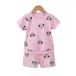 Vêtements Ensembles Baby Girl Clothes Fashion Cartoon Tshirt Shorts 2pcs Summer Girls Set Toddler