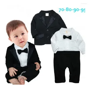 Ensembles de vêtements Baby Suit Wedding 2024 Costumes pour garçons Tie Gentleman Set Fashion Modern England