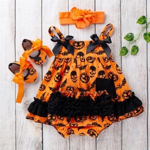 Conjuntos de ropa Baby Swing Top Rose Girls Set Summer Style Infant Ruffle Outfits Christams Gifts born Girl Clothes 221007
