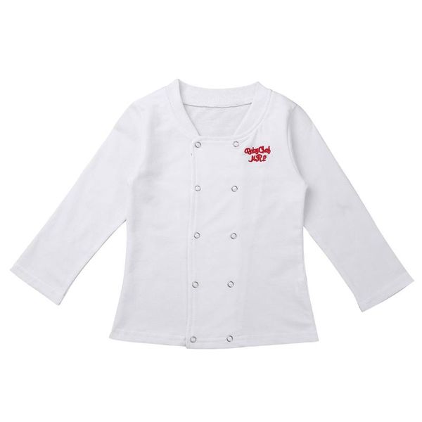 Ensembles de vêtements Bébé Toddler Garçons Filles Cuisinier Chef Halloween Cosplay Tenues Cuisine Uniforme T-shirt Pantalon Chapeau Pographie CostumeVêtements