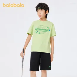 Conjuntos de ropa Balabala Niños Niño Traje de manga corta Summer Sporty cómoda