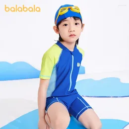Vêtements Ensembles Balabala Toddler Boy Swimsuit Summer Coumor Couleur One Piece