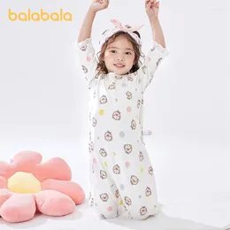 Sets de ropa Balabala para niña para niños pequeños Summer transpirable cómodo dibujos animados de algodón