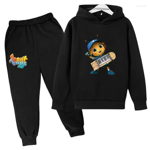 Ensembles de vêtements Batte Bugs Kids Cartoon mignon 2pcs Pantalon à manches longues Automne Spring