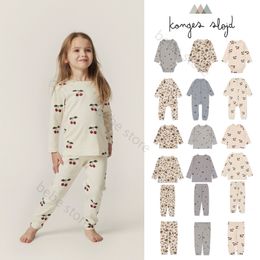 Conjuntos de ropa Bebe store Dinamarca Konges Slojd FW23 Conjunto de pantalones y abrigo con pedos para niños 230828