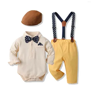 Kleding Sets Geboren Baby Jongens Kleding Voor 3 6 9 12 Maanden Mijn 1e Verjaardagsfeestje Baby Outfits Romper shirts Broek Pak