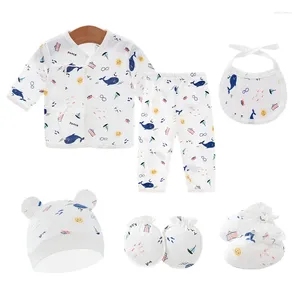 Ensembles de vêtements pour bébés filles et garçons, vêtements de naissance, costumes en coton, automne, printemps et été, ensemble pour nourrissons doux