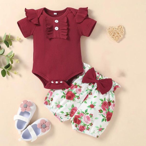Ensembles de vêtements pour bébés filles, ensemble enveloppe et bandeau, vêtements pour bébés filles de 12 à 18 mois