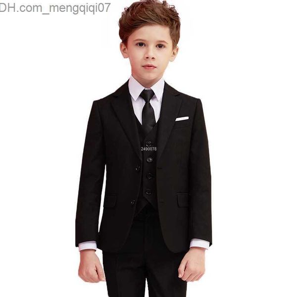 Conjuntos de ropa para niños Negro 007 Vestido de novia Chaqueta formal para niños Conjunto de ropa Caballero Coro de graduación para niños Ropa de rendimiento Z230717