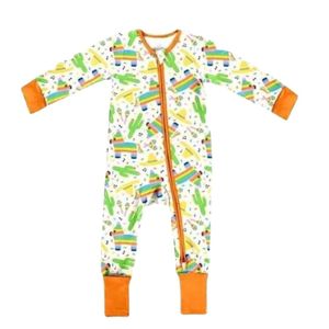 Ensembles de vêtements Butik pakaian bayi perempuan baju monyet sutra susu ritsleting lengan panjang merangkak lucu pour anak anak 230907