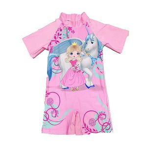 Ensembles de vêtements dessin animé enfants maillots de bain à maillot de bain privé petits enfants bébé conjoint maillot de bain à séchage rapide W230210