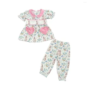 Kledingsets Kinderen Boutique Paasoutfits Jongens Meisjeskleding Pyjama's 2 stuks