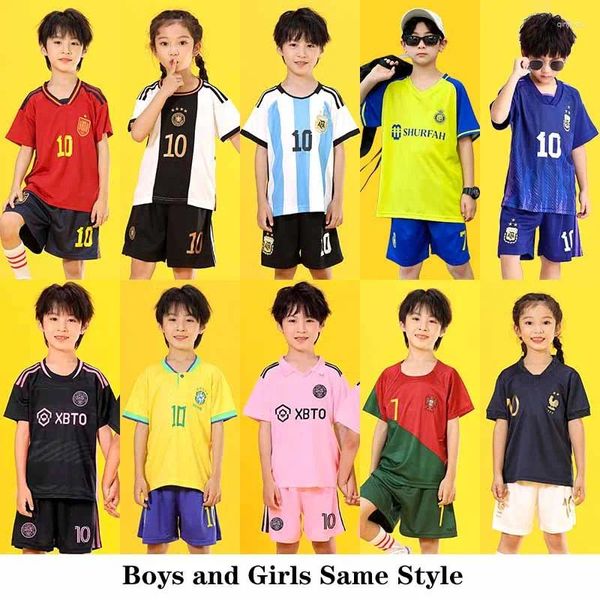 Vêtements Fents pour enfants Soccer Casual Fashion Boys Filles Elementary School Training Sportswear