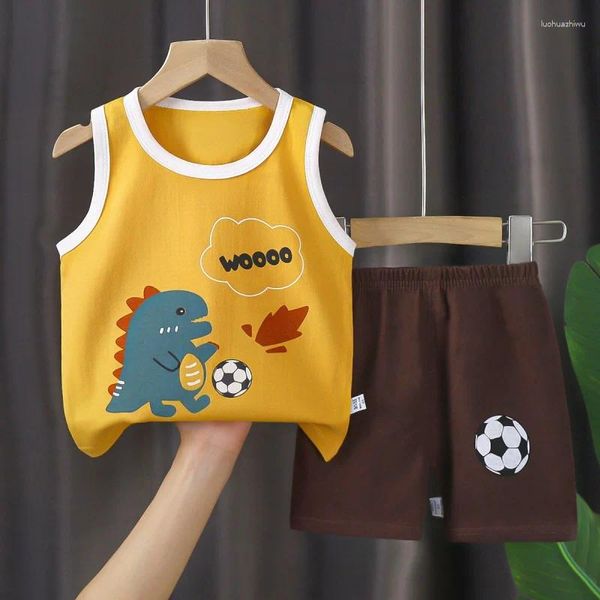 Vêtements Fits pour enfants Gire Suit Boys 'Short Summer Coton Baby Clothes Girls'