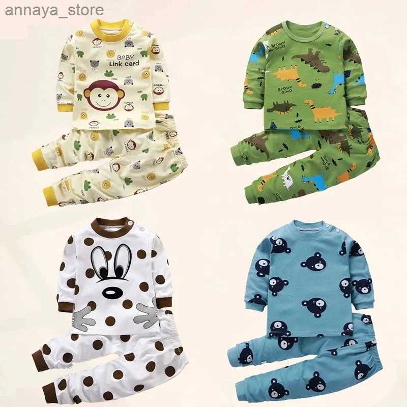 Roupas conjuntos de roupas infantis para crianças roupas para crianças roupas para crianças roupas meninos roupas meninas roupas de outono de pijamas para roupas íntimas de Natal presente de natal24