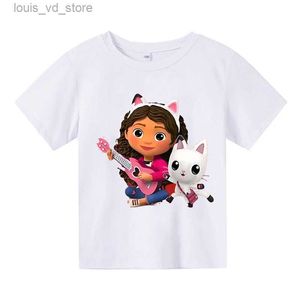 Ensembles de vêtements pour enfants T-shirt à cou rond pour garçons filles âgés de 3 à 12