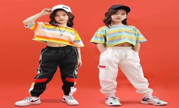 Ensembles de vêtements Cool Design Teenage Girl Crop Top T-shirt et pantalon Set Fancy Hip Âge 4 5 6 7 8 9 10 11 12 13 14 15 16 17 Année3376322